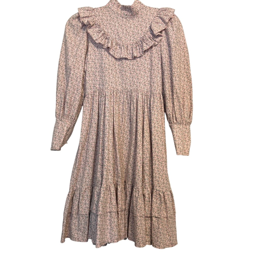 Vintage Droopy & Browns Floral Prairie‎ Dress | Angela Holmes | Age 11/12 | 70s